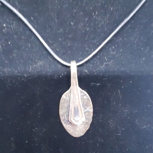 Vintage Jewelry - Hammered Vintage Spoon Necklace